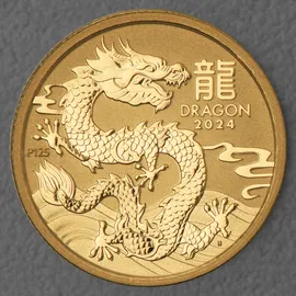 Perth Mint 1/4 Unze Gold Lunar III Drache 2024