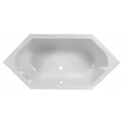 6-Eck-Badewanne Rügen 190x90x45cm