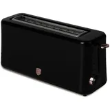 Berlinger Haus Langschlitz-Toaster Schwarz/Rosa