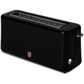 Berlinger Haus Langschlitz-Toaster Schwarz/Rosa