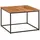KADIMA DESIGN Couchtisch Industrial Beige Akazie 60 x 41 x 60 cm