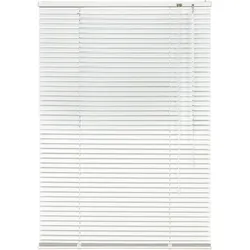 Jalousie LIEDECO "Aluminium-Jalousie" Gr. 2, weiß, B:40cm H:220cm, Jalousien, Aluminium