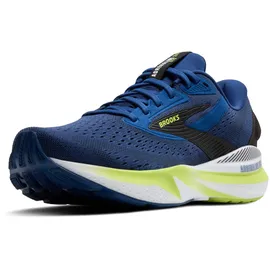 Brooks Adrenaline GTS 24 Herren Medium Navy Peony/Black/Acid Lime 44