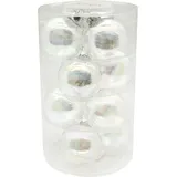 Inge-Glas® Inge-glas Weihnachtsk 6cm/12Stk. Irisierend