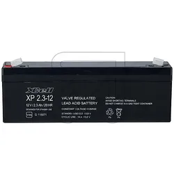 Bleiakku 12 V  für Alarmanlagen 2,2Ah
