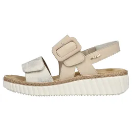 Rieker Keilsandaletten Damen Beige 38