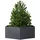 vidaXL Sechseckig 138 x 120 x 45 cm Anthrazit