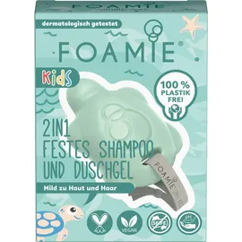 Foamie 2in1 Festes Shampoo & Duschgel Kids Grün