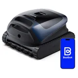 Beatbot Sora 30 Poolroboter Boden und Wand, Akku Poolsauger mit 25700 LPH Saugleistung, Poolreiniger mit smartes Parken an der Wasseroberfläche, 5 Stunden Laufzeit, 5 L Filterkorb, Tiefblau