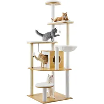 Vevor Kratzbaum 600 x 600 x 1750 mm grau