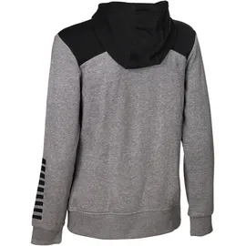 Select Kapuzen-Sweatjacke Oxford Damen grau/schwarz XL