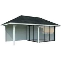 Palmako Pavillon Bianca 16,6 m2 Set 205 Slide -
