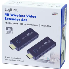 Logilink HDW0102 HDMI-Funkübertragung (Set) 30 m
