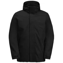 Jack Wolfskin Luntal 3in1 Jacke - Black - 2XL