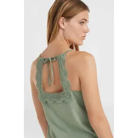 O'Neill Top Ava Lace ärmelloses T-shirt - Lily Pad - XS