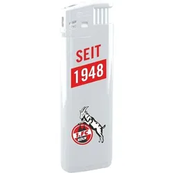 1. FC Köln Feuerzeug Feuerzeug Seit 1948 weiß