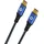 Oehlbach USB Plus CC - USB-Kabel für Smartphones 2 x Typ C 3.1 - PVC-Mantel - OFC, blau/schwarz - 3m