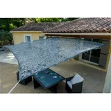 WERKA PRO Graues Schattentuch 120 g/m2 3 x 3m