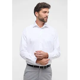 Eterna Langarmhemd Comfort Fit Weiß 40