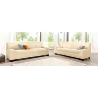 DOMO collection 3-2 Garnitur beige