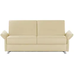 Schlafsofa  München , beige , Maße (cm): H: 84 T: 100