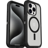 Otterbox Defender XT für iPhone 15 Pro Transparent, Schwarz MagSafe kompatibel