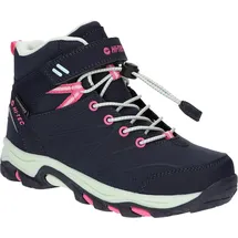 Hi Tec Blackout Mid WP Junior marineblau/pink 35