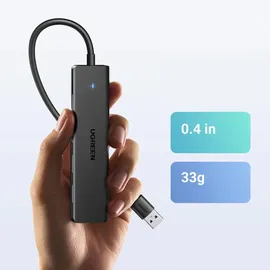 UGREEN USB 3.0, CM319, Schwarz