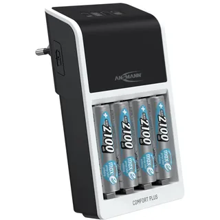 Ansmann Comfort Plus Ladegerät inkl. 4xAA2100 Akku 1001-0094-01