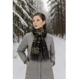 COLLEZIONE ALESSANDRO Winterschal " Leo " in braun | Gr.: onesize