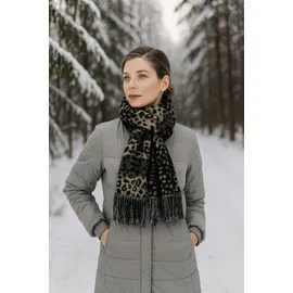 COLLEZIONE ALESSANDRO Winterschal " Leo " in braun | Gr.: onesize