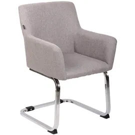 CLP Stuhl Puka I Gepolsterter Freischwinger I Edelstahl-Gestell