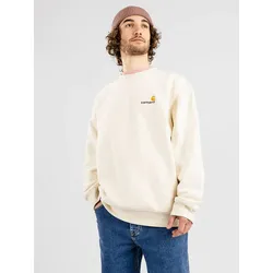 Carhartt WIP American Script Sweater natural Gr. XXL