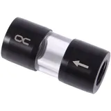 Alphacool Eiszapfen Inline Filter G1/4" IG - schwarz/transparent