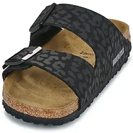 Birkenstock Arizona Bs Synthetik Schmale Weite Damensandalen schwarz/grau/braun - 40