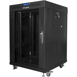 LANBERG FF01-6615-12BL Rack 15U Freistehendes Gestell Schwarz
