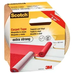 Scotch Doppelseitiges Teppichklebeband, 50 mm/7 m