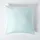 Homescapes Kissenbezug Gestreift 80 x 80 cm Blau