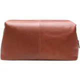 Esquire Dallas Cosmetic Bag, Necessaire, Braun