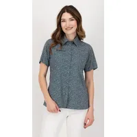 DEPROC activ Outdoorbluse navy flower 44