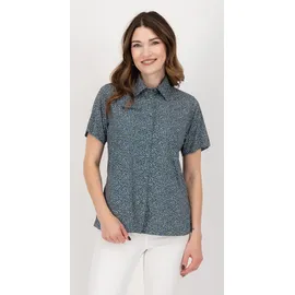 DEPROC activ Outdoorbluse navy flower 44