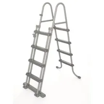 vidaXL Poolleiter grau 122 cm