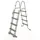 vidaXL Poolleiter grau 122 cm