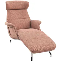 Flexlux Loungesessel »Clement Chaislongue, Relaxstuhl, Liegesessel, Rücken- & Kopfteilverstellung,