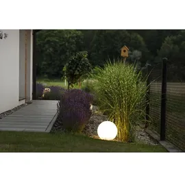KANLUX Gartenleuchte Stono Granit 30 cm E27 IP65