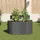 vidaXL Garten-Hochbeet verzinkter Stahl 160 x 80 x 81 cm Grau