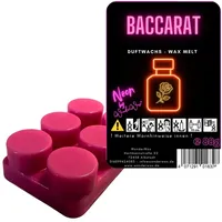 WonderWax Duftwachs WonderWax® Neon Duftriegel 6 x Duftwachs Kreise (Baccarat), Duftrichtung: Baccarat Parfum