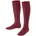 Unisex K Kh nachhaltige Baumwolle lang einfarbig 1 Paar Rot Ruby 8830 31-34 31-34