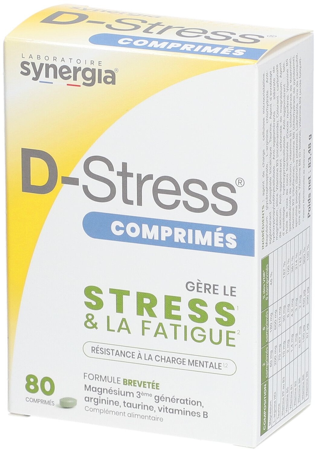 Synergia D-Stress® 80 pc(s) comprimé(s)