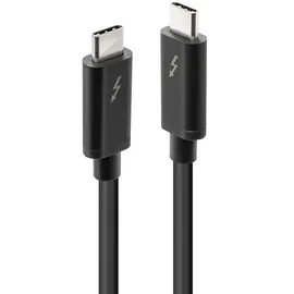 Lindy Thunderbolt 3 Kabel USB-C Stecker USB-C Stecker 2 m Schwarz